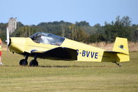 G-BVVE - Just landed at, Bury St Edmunds, Rougham Airfield, UK. - by Graham Reeve