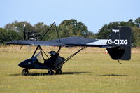 G-CIXG - Just landed at, Bury St Edmunds, Rougham Airfield, UK. - by Graham Reeve