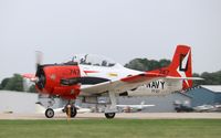 N7160C @ KOSH - North American T-28C