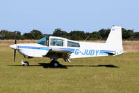G-JUDY - Just landed at, Bury St Edmunds, Rougham Airfield, UK. - by Graham Reeve