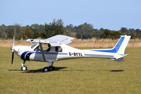G-BYYL - Just landed at, Bury St Edmunds, Rougham Airfield, UK.