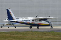 G-OBSR @ EGSH - Parked at Norwich. - by Graham Reeve
