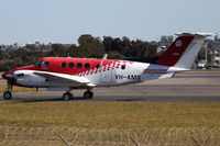 VH-AMS @ YSSY - away on another Medivac - by Bill Mallinson