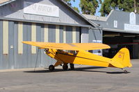 N6900H @ SZP - 1946 Piper J3C-65 CUB, Lycoming O-290 135 Hp, big upgrade by Supplemental Type Certificate, at CP Aviation - by Doug Robertson