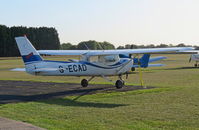 G-ECAD @ EGSL - Parked and based at Andrewsfield - by Chris Holtby