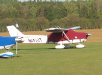 N147JT @ EGSL - Parked at Andrewsfield - by Chris Holtby