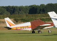 G-ASUD @ EGSL - Parked at Andrewsfield - by Chris Holtby