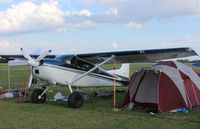 N3373L @ KOSH - Cessna A185E - by Mark Pasqualino