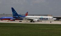 C-GTQJ @ KFLL - Air Transat - by Florida Metal