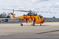 N247AC @ YSWG - Erickson Inc (N247AC) Sikorsky S-64E at Wagga Wagga Airport. - by YSWG-photography