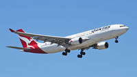 VH-EBR @ YPPH - Airbus A330-202, Qantas VH-EBR final rwy 21 YPPH 250119. - by kurtfinger