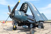 N45NL @ KYIP - F4U-5NL - by Florida Metal