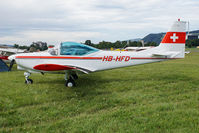 HB-HFD @ LSZW - At Thun airfield