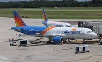N282NV @ KSFB - Allegiant Air - by Florida Metal