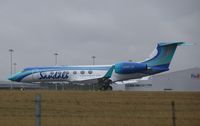 N991JS @ EGSS - Departing a wet Stansted - by AirbusA320