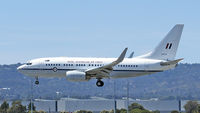 A36-001 @ YPPH - Boeing 737-7DT (BBJ). RAAF A36-001 rwy 03 YPPH 261019. - by kurtfinger