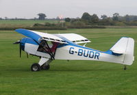 G-BUDR @ EGTH - Denny Kitfox refuelling at Ol Warden, Bedfordshire - by Chris Holtby