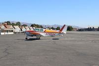 N795AA @ SZP - 1959 Beech 35-33 DEBONAIR, Continental IO-470-J 225 Hp, original price $19,995, on Transient Ramp - by Doug Robertson