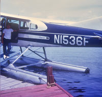N1536F - My brother poses by this aircraft, he was 10 years old. Photo taken by my grandmother Louise. - by Daniel Risler