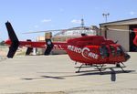 N911LL @ KLBB - Bell 407 EMS of AeroCare at Lubbock Preston Smith Intl. Airport, Lubbock TX