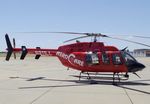 N911LL @ KLBB - Bell 407 EMS of AeroCare at Lubbock Preston Smith Intl. Airport, Lubbock TX - by Ingo Warnecke