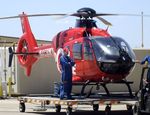 N459MT @ KLBB - Eurocopter EC135P2+ EMS of AeroCare at Lubbock Preston Smith Intl. Airport, Lubbock TX - by Ingo Warnecke