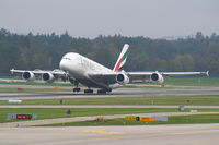 A6-EDU @ LSZH - Emirates Airbus A380 - by Thomas Ramgraber