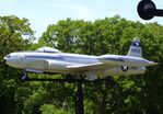 58-0505 - Lockheed T-33A, converted to represent a P-80/F-80 Shooting Star, at the 45th Infantry Division Museum, Oklahoma City OK - by Ingo Warnecke