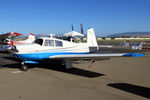 N6619U @ LVK - 1965 Mooney M20E Super 21, c/n: 732, 2019 Livermore AOPA Fly-In - by Timothy Aanerud