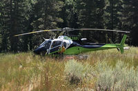 N353MH - 1999 Eurocopter AS-350B-3 Ecureuil, c/n: 3267, Medical Evacuation, Sequoia National Park, Rattlesnake Creek  Trail.  Photo taken by my daughter who was working on trails in the park. - by Timothy Aanerud