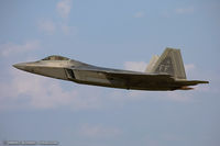 08-4156 @ KOSH - F-22 Raptor 08-4156 FF from 94th FS Hat in the Ring 1st FW Langley AFB, VA - by Dariusz Jezewski www.FotoDj.com