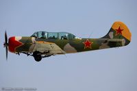 N52EX @ KOSH - Yakovlev (Aerostar) Yak-52  C/N 888407, N52EX - by Dariusz Jezewski www.FotoDj.com