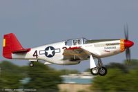 N61429 @ KOSH - North American P-51C Mustang Tuskegee Airmen  C/N 103-26199, NL61429 - by Dariusz Jezewski www.FotoDj.com