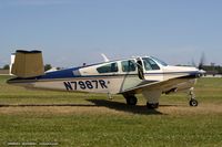 N7989R @ KOSH - Beech D55 Baron  C/N TE-714, N7989R - by Dariusz Jezewski www.FotoDj.com