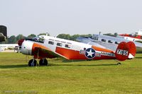 N7185 @ KOSH - Beech 3NM Twin Beech  C/N CA-104, N7185 - by Dariusz Jezewski www.FotoDj.com