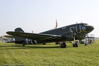 N45366 @ KOSH - Douglas DC-3 D-Day Doll C/N 11757, N45366 - by Dariusz Jezewski www.FotoDj.com