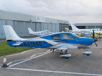 N318SD @ EGJB - Parked outside the ASG hangar, Guernsey - by alanh
