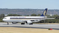 9V-STZ @ YPPH - Airbus A330-343 SIA 9V-STZ  lining up runway 03 YPPH 80219. - by kurtfinger