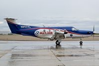 N852AL @ KBOI - Taxiing on Bravo. - by Gerald Howard