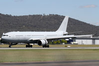 A39-002 @ YSCB - Front Portside view of RAAF A330-203 MRTT A39-002 Cn 951 rolling out after touching down on Canberra’s Rwy 17 on 30Nov2017 at 1023 hrs. The MRTT arrived at Canberra International Airport YSCB six minutes behind new Qantas B787-9 VH-ZNA. - by Walnaus47