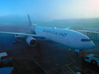ZK-OKF @ NZAA - A very foggy morning in Auckland - by Micha Lueck