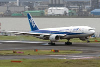 JA742A @ RJTT - Landing on Rwy 34L at Haneda as NH256 from Fukuoka. - by Arjun Sarup