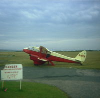 G-AIYR - Waiting for customers for pleasure flights, Lands End (St Just), Summer of 1978. - by Stephen Lodge