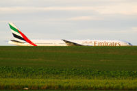 A6-ENE @ LOWW - Emirates Boeing 777-300 - by Thomas Ramgraber