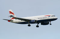 G-EUUP - A320 - British Airways