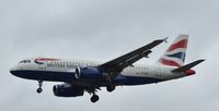 G-EUOF - A319 - British Airways
