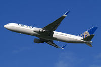 N651UA @ LPPT - United Airlines Boeing 767-300 - by Thomas Ramgraber