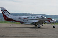 HB-LKF @ LSZG - At Grenchen, new paint-scheme. HB-registered since 1977-12-14 - by sparrow9