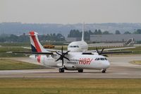 F-HOPY @ LFPO - ATR 72-600, Ready to take off rwy 08, Paris-Orly airport (LFPO-ORY) - by Yves-Q
