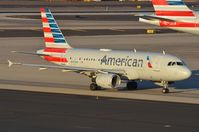 N747UW @ KPHX - Departing American A319 - by FerryPNL